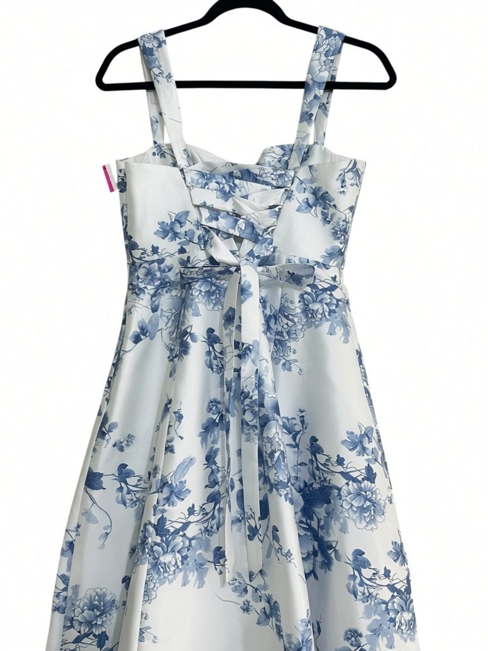 NEW ALFRED SUNG Style D825FP Floral Lace Up Gown, Size 0 - Picture 9 of 11